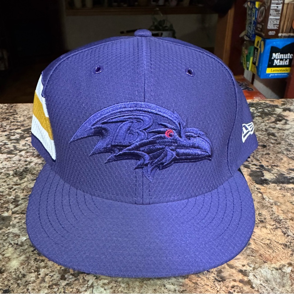New Era NFL Baltimore Ravens Purple adjustable snap back Hat